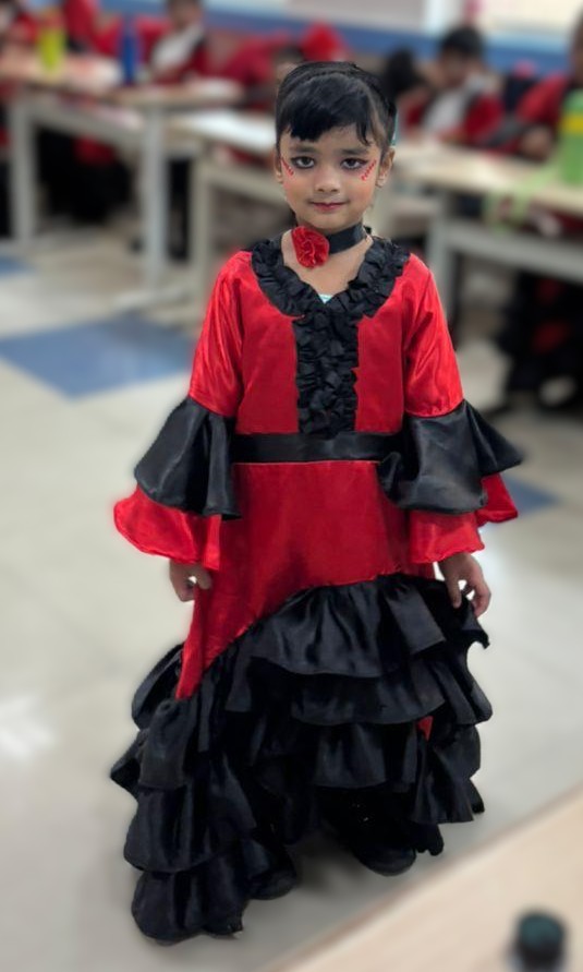 Flamenco Ruffle Dress — Dance