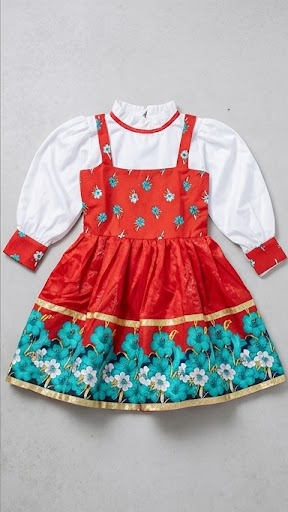 Folk Print Dress — Annual Day